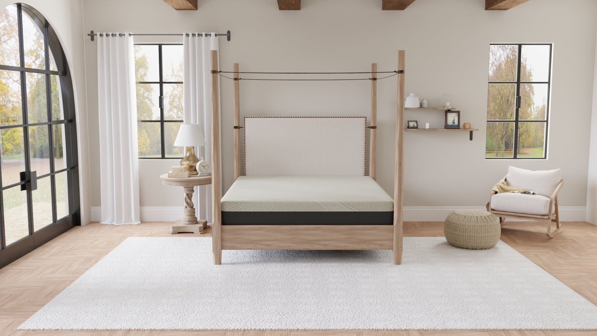 Omne Sleep King Soft Gel Memory Foam Tight Top 12 Inch Mattress