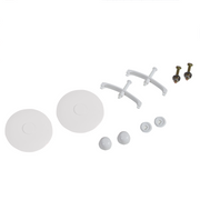 Toilet Floor Bolts and Caps Set Only, 23T01-GWP03