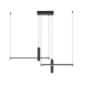 Javeriah 4 - Light Dimmable Kitchen Island Linear LED Pendant[No Bulb]