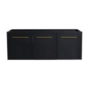 48 Inch Wall-mounted Bathroom Vanity (Only the Cabinet Body, No Top Sink)-BVB09148BCT
