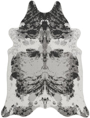 Hide GC_CHD1007 Gray 5 ft. x 7 ft. Area Rug