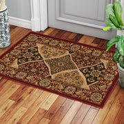 Manchester GC_HER5005 Red 2 ft. x 3 ft. Area Rug