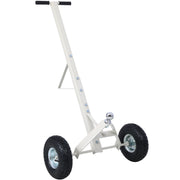 Trailer Dolly with Pneumatic Tires 600 Lb. Capacity Gray Heavy Duty Steel
