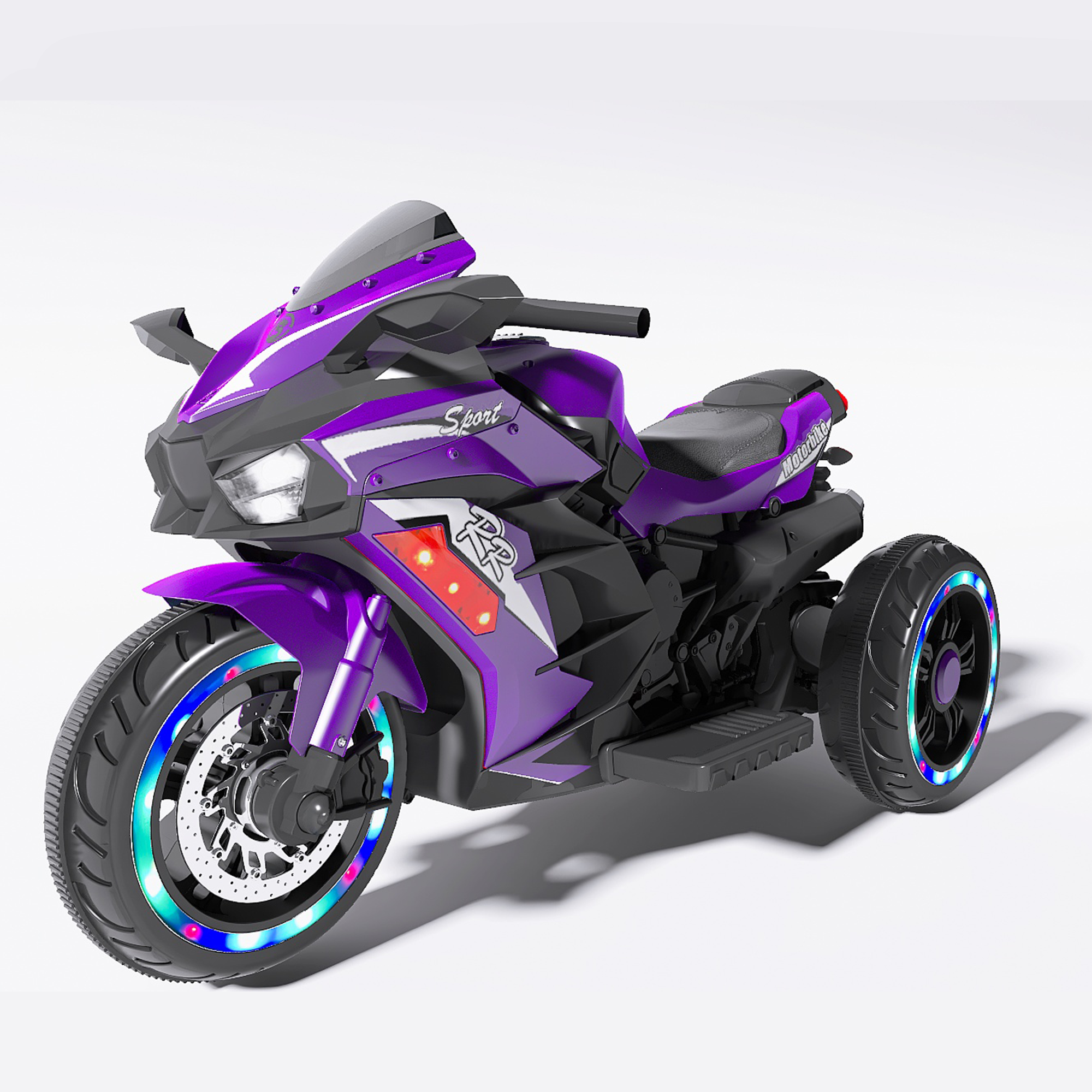 12V children's motorcycle, 3-4 years old electric motorcycle, Violet
Children's motorcycles make full use of USB and MP3 connections. The best Children's Day gift, birthday gift, Christmas gift