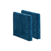 Cloud Sofa Armrests only, Modern Sectional Couch, for Living Room Bedroom and Apartment, Comfy Double Layer Upholstered Seat Cushion, Breathable Chenille Fabric, Blue