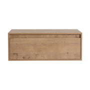 Contemporary 30' Bathroom Cabinet with Soft Close Drawer in Imitative Oak Finish -Excluding Sink