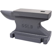 55LB(25KG)Cast Iron Anvil,with Square Horn and Stable Base,for Bending, Shaping,and Twisting,Gray