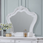 Latisha White Finish Mirror