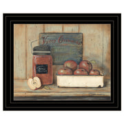 'Apple Butter' by Pam Britton, Ready to Hang Framed Print, Black Frame