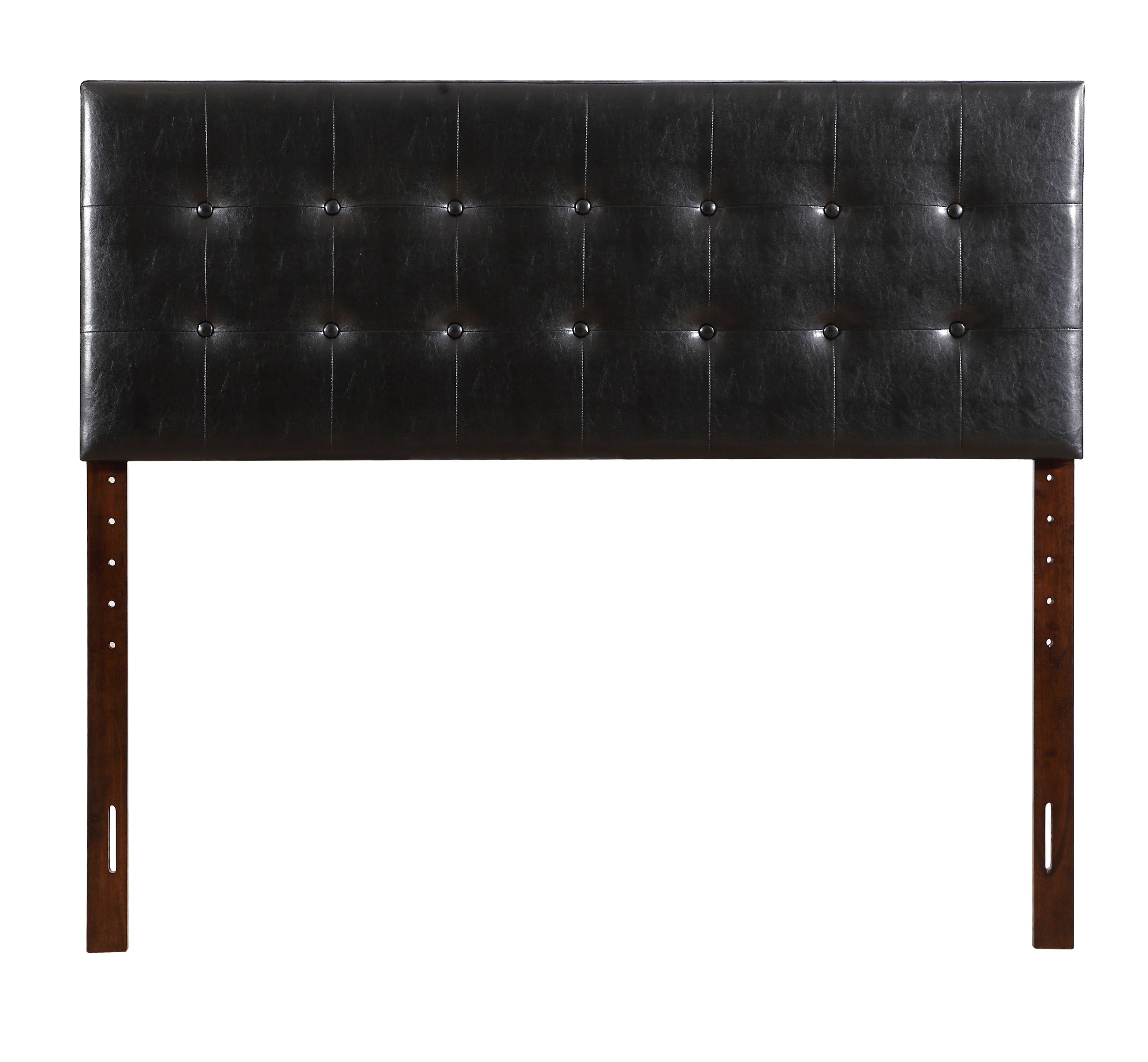 Versatile Black Adjustable Headboard