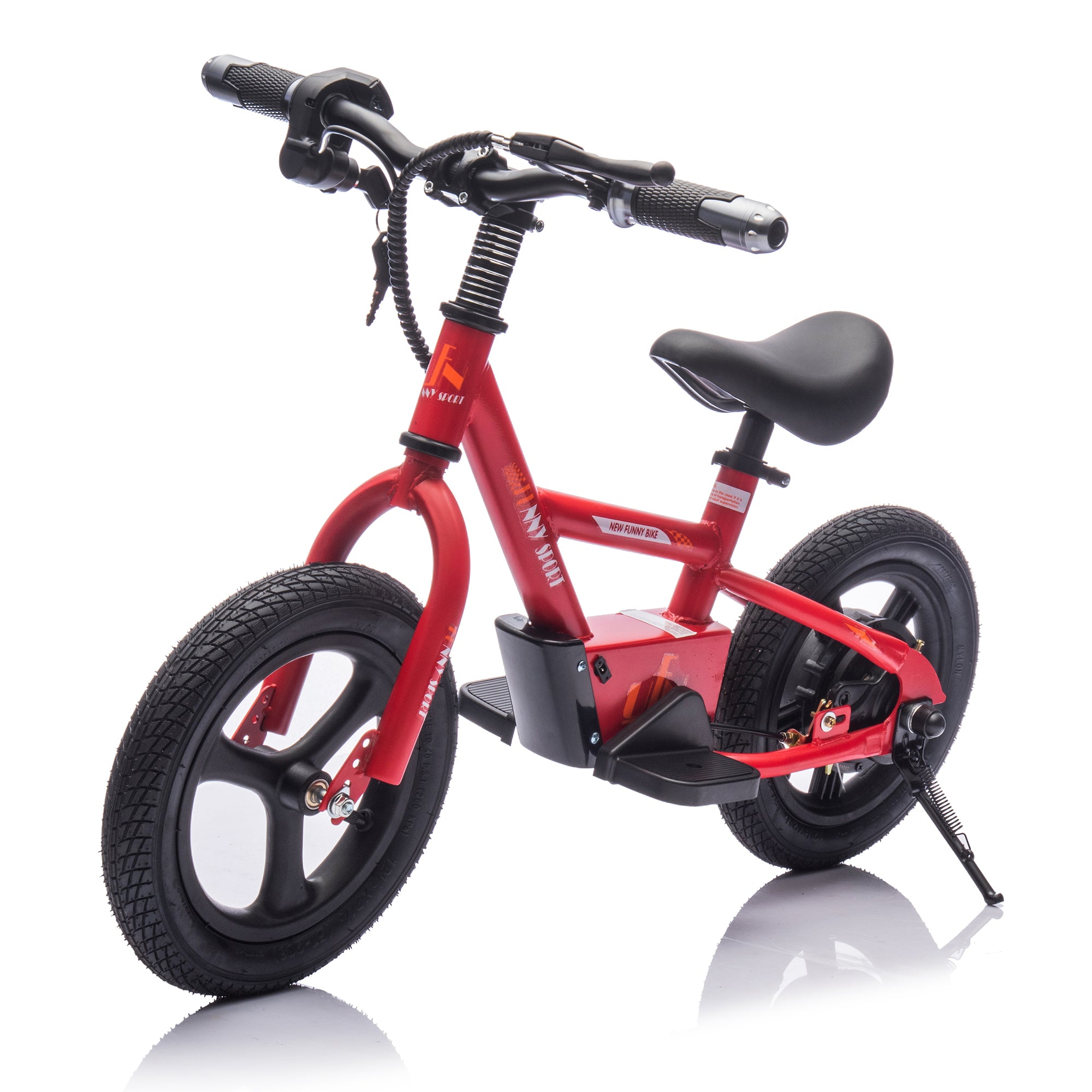 24V Kids Ride On Electric Dirt Bike,150W Super Motor,Height Adjustable PU seater,Power display,Inflatable tire,Key Start,Hand-Operated Brakes Electric Balance Bike Up to  9.32MPH for Kids Age 3+