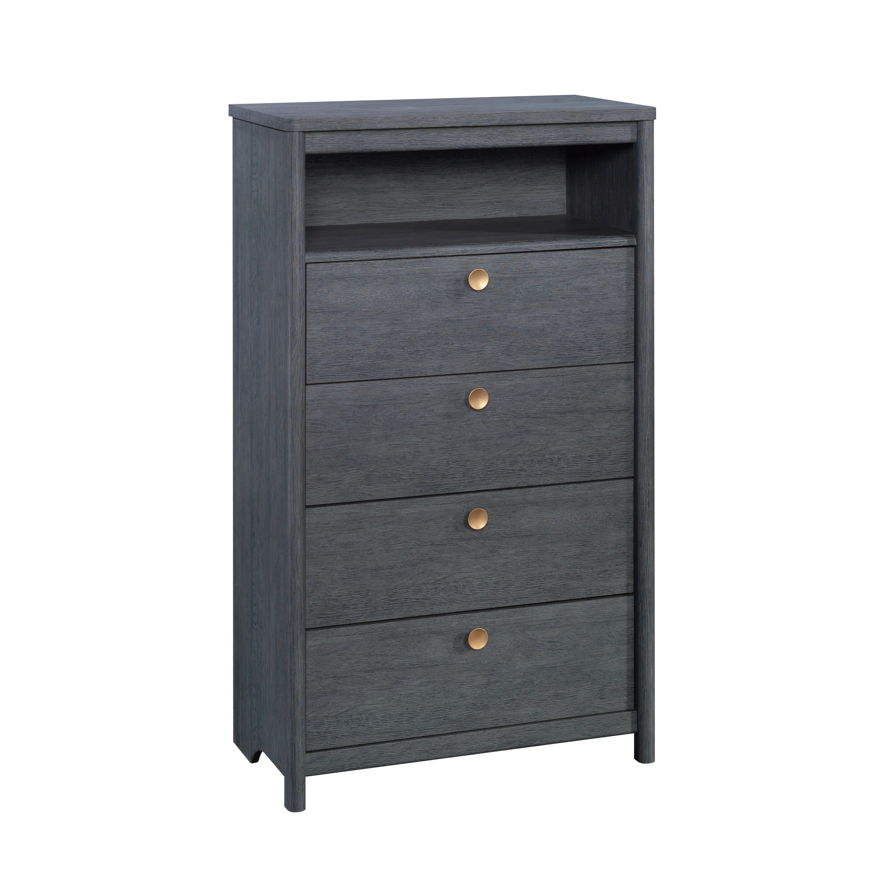 Chest of Drawers, Blue finish