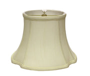 Slant Inverted Corner Oval Softback Lampshade with Washer Fitter, Egg