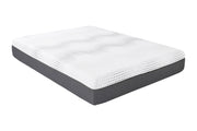 12' Eastern King Mattress Green Tea Gel-Infused Memory Foam Hybrid Mattress, Plush Foam Pocket Coils, Mattress in a Box, Comfortable Sleep Mattress
