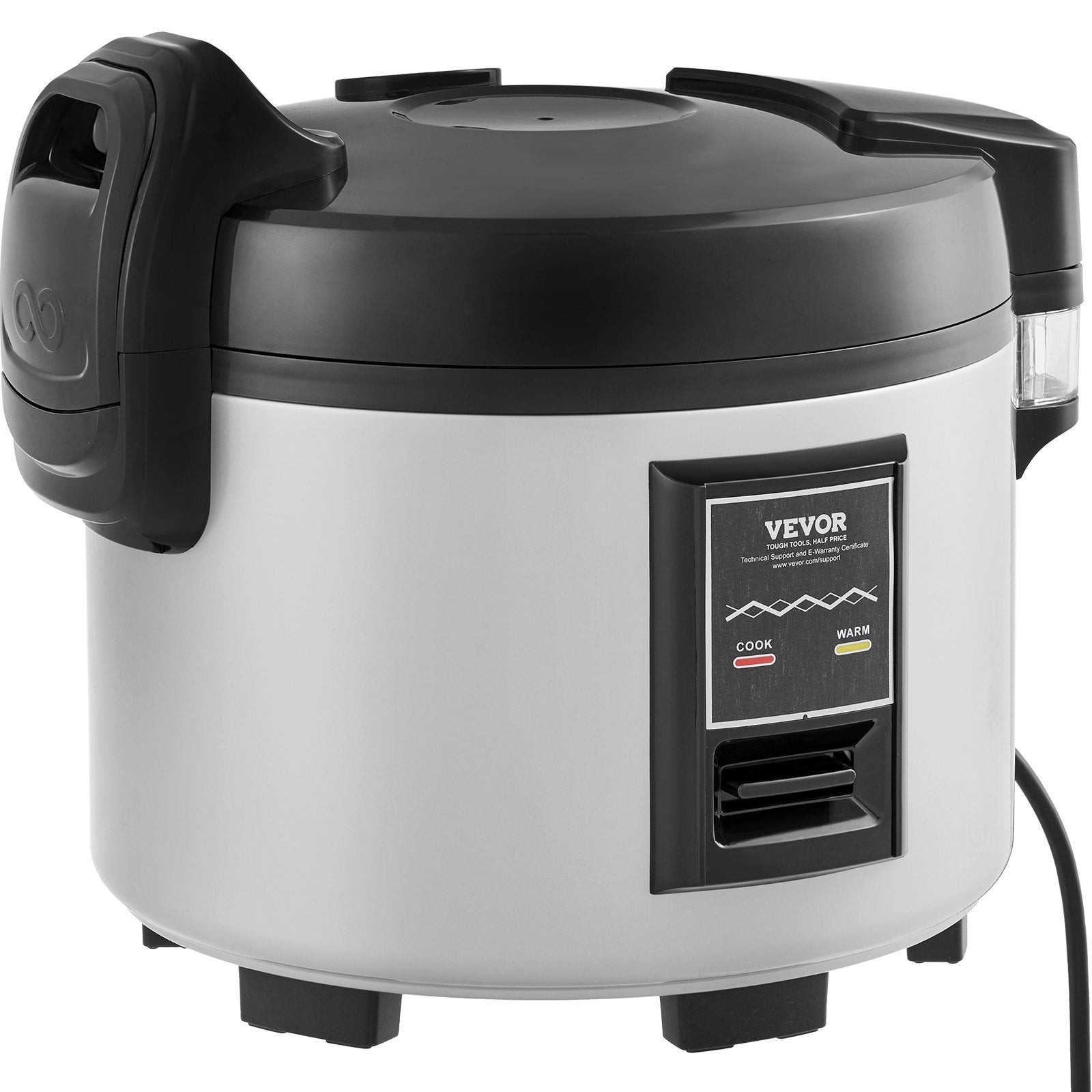 Commercial Rice Cooker 60-Cup Non-Stick Pot 13L 12H Keep Warm Restaurant