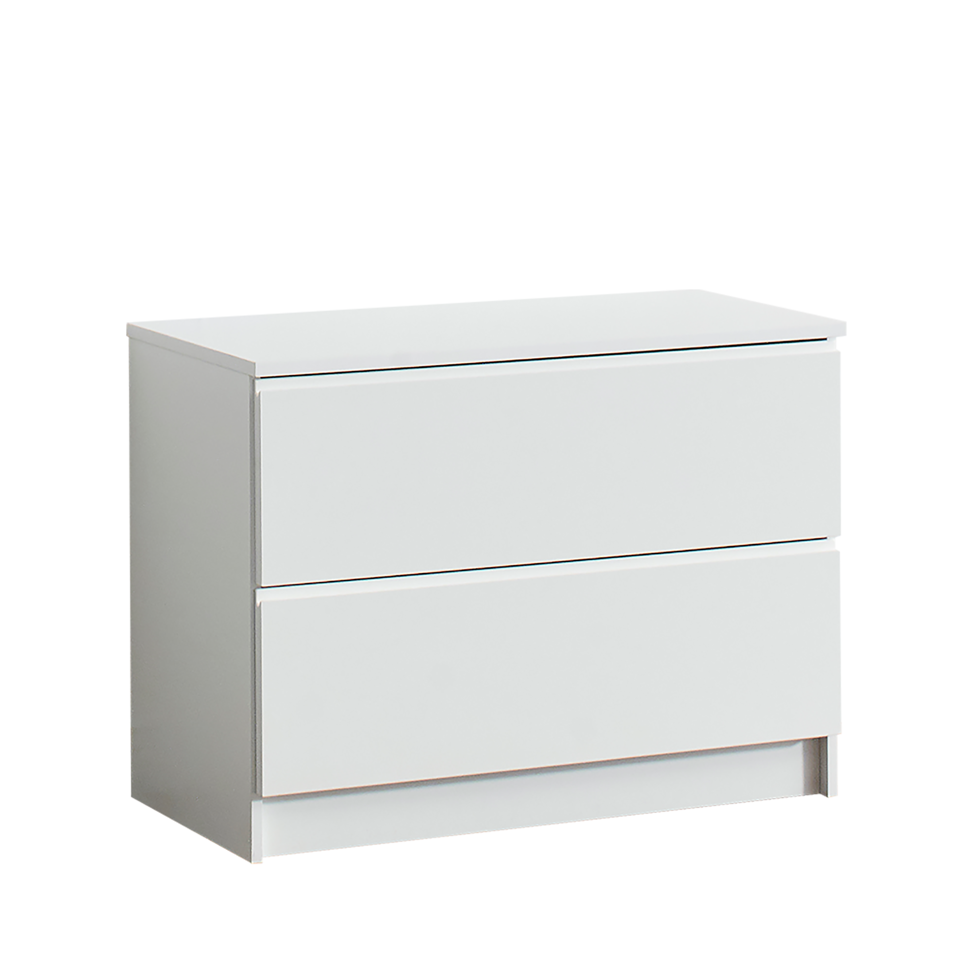 Devi Modular White Wood Closet System with Ample Storage and Easy Assembly