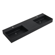 60 Inch Bathroom Resin Sink(GR B60120DBKMO)