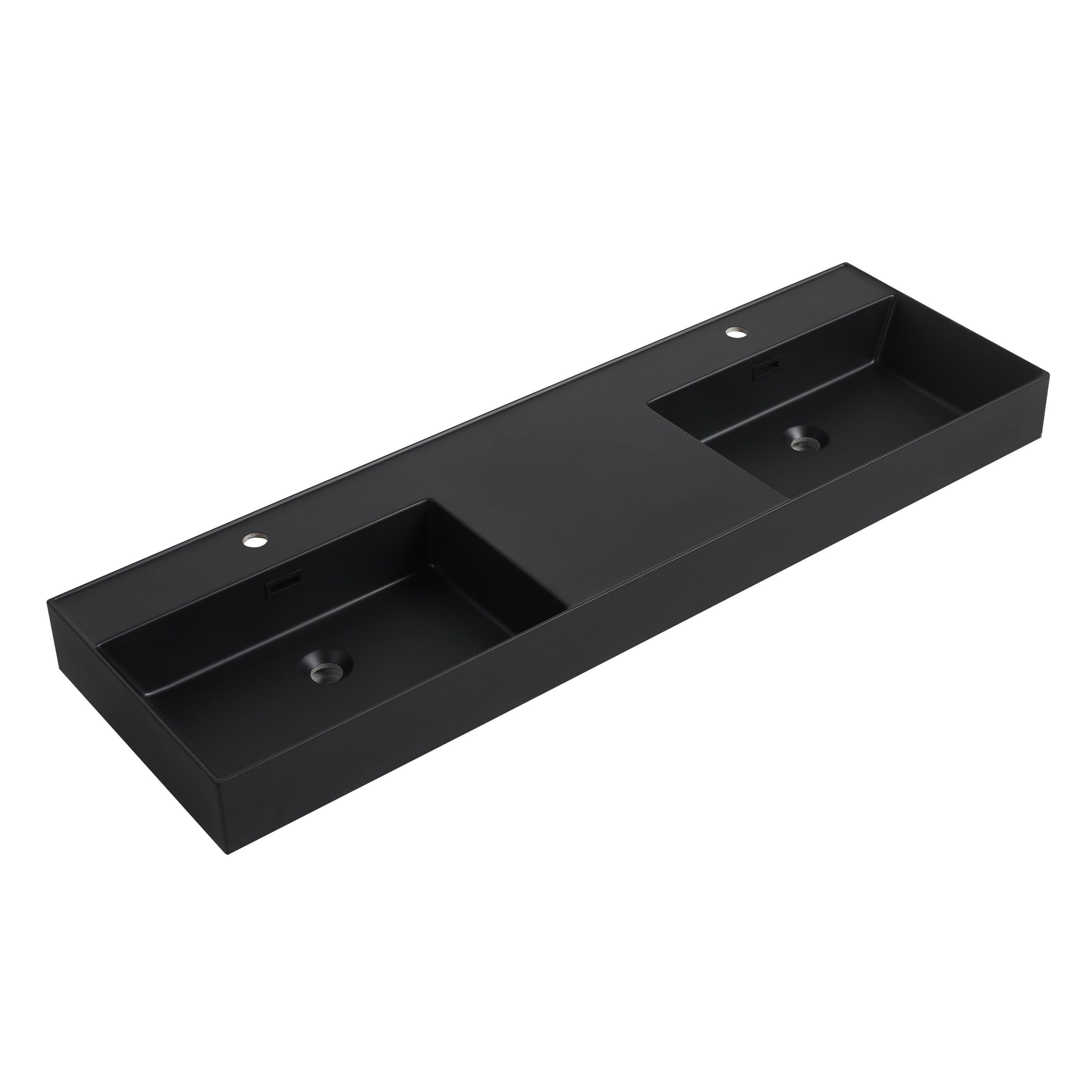 60 Inch Bathroom Resin Sink(GR B60120DBKMO)