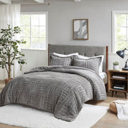 King/Cal King Fur Down Alternative Comforter Mini Set