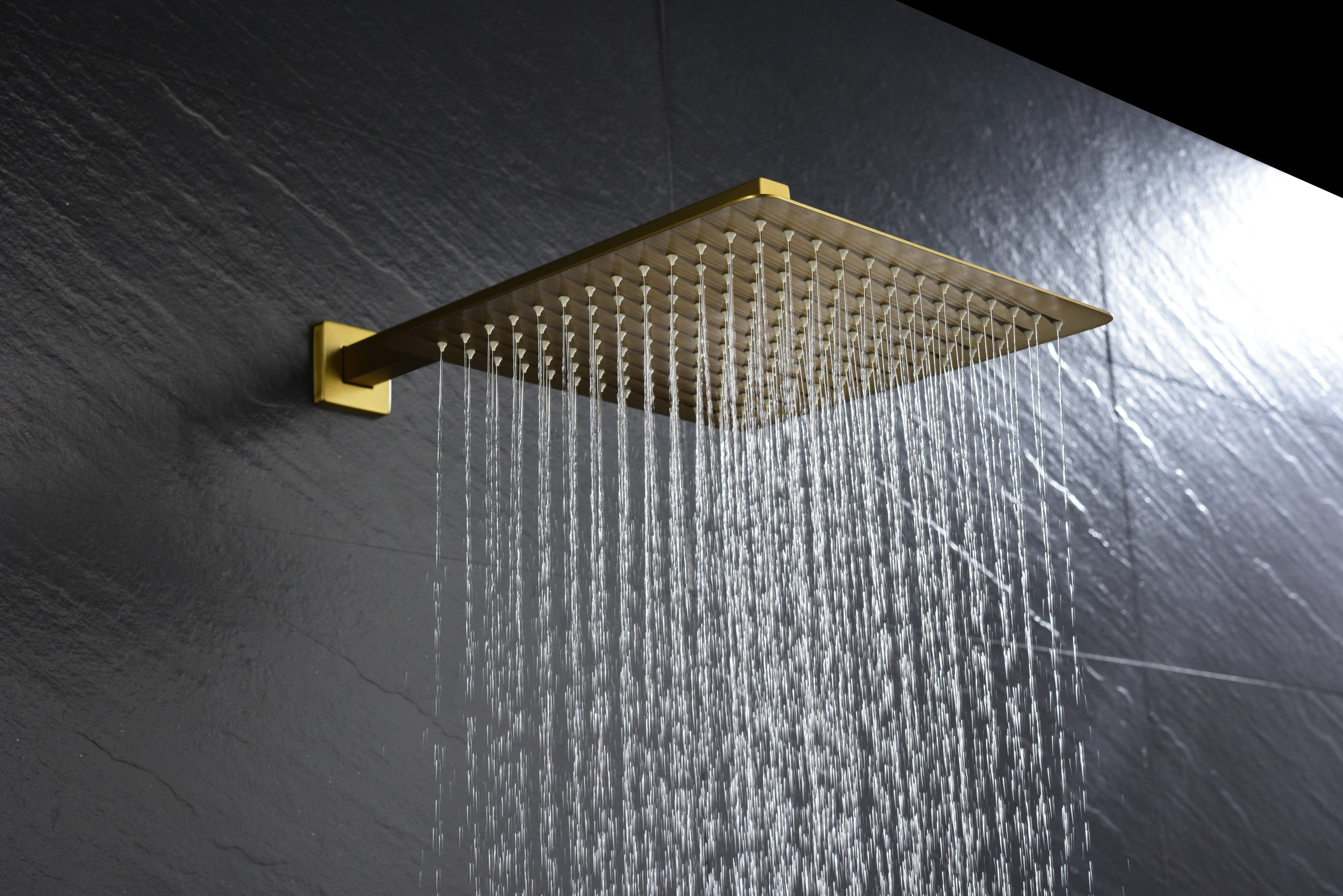 12' Wall Mount Rainfall Square Shower Head