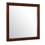 LUCILLE Merlot Mirror Large Scale Design Rich Merlot Tone Glass 39.37x1.14x34.84 inches