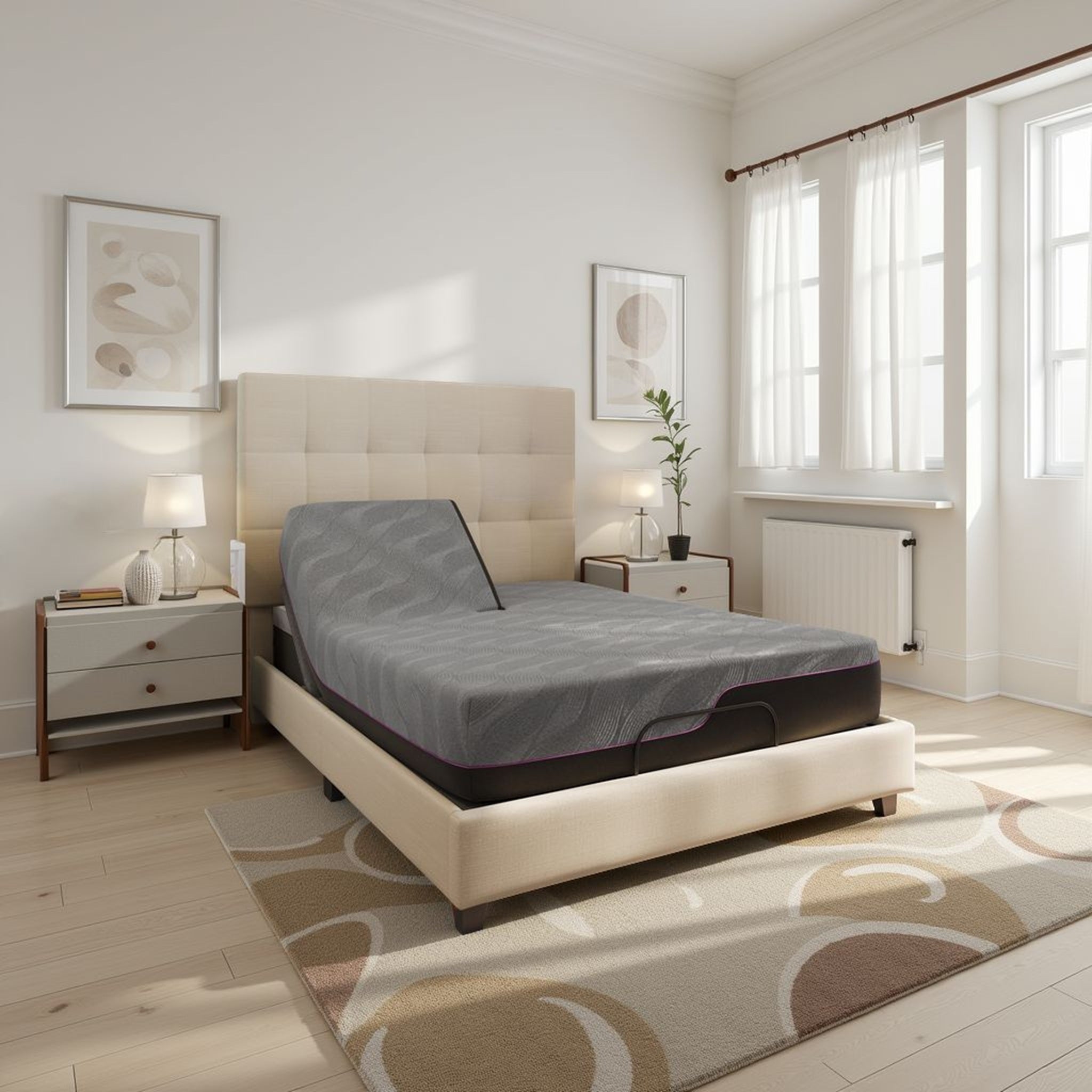 Renew 11 inch Flex Top Cooling Fast Responding Latex Foam Adult Mattress, King Size