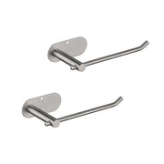 2 Pack Paper Towel Holder - Self-Adhesive or Drilling, stainless steel wall-mounted paper towel holder for kitchen, bathroom
