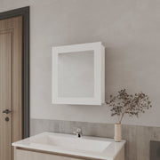 Payson Medicine Cabinet in Melamine With Included Mirror, White