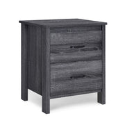 Titeca Contemporary Wood 2 Drawer Nightstand