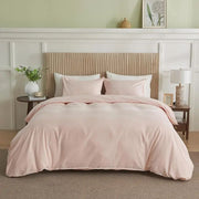 Serta Simply Clean Solid Duvet cover PINK Twin