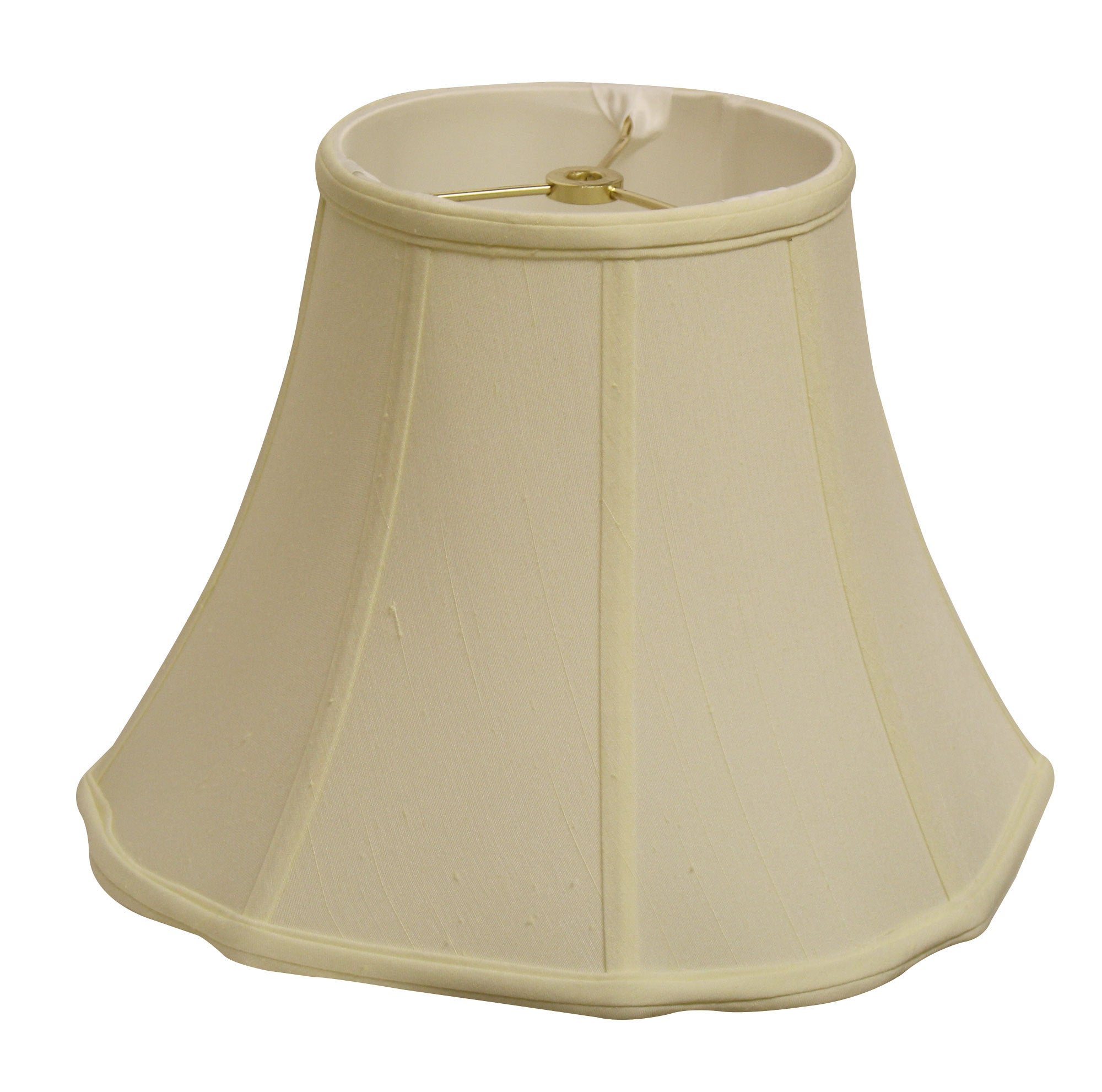 Slant Modified Fancy Octagon Softback Lampshade with Washer Fitter, Egg