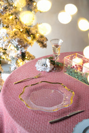 8 Pack Plastic Charger Plate, D13'