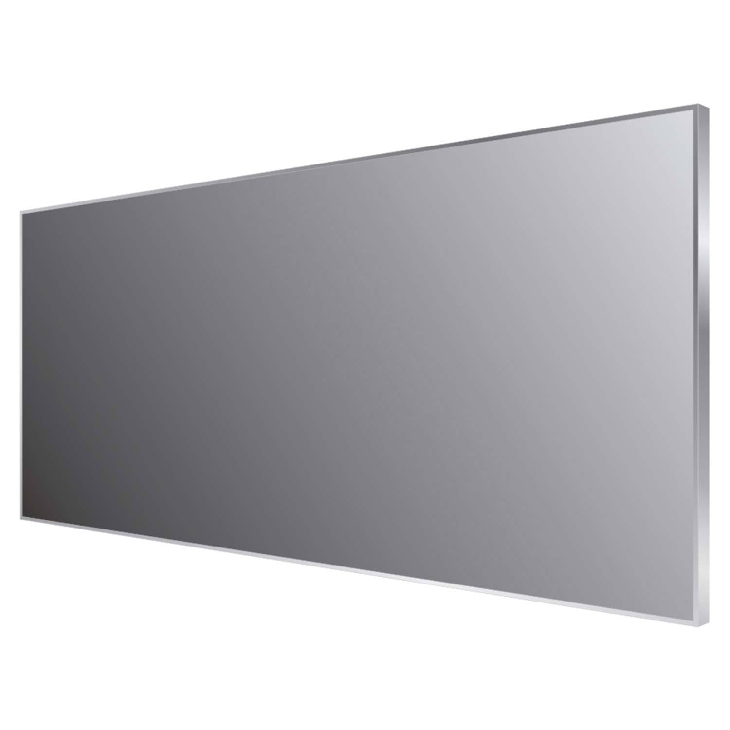 Matt Aluminum Framed Bathroom Mirror 19.5' X 43.5'