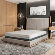 Copper Lux 12' Twin XL Soft Memory Foam Mattress With Phase Change Cooling Fabric