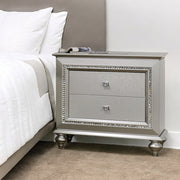 Kaitlyn Champagne Finish Nightstand