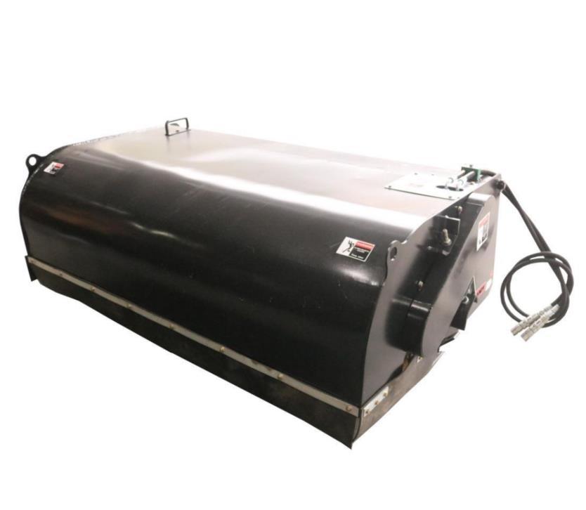 72' Skid Steer Pick up Box Broom Sweeper, Universal Skid Steer Quick Attach