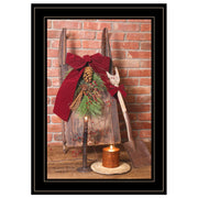 'Let Christmas Live' by Billy Jacobs, Ready to Hang Framed Print, Black Frame