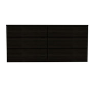 6 Drawer Double Dresser Tronx, Bedroom, Black