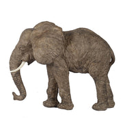 13x5x10' Tai Polyresin Elephant Accent, Walking