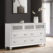 Randall White 7-drawers Dresser
