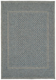 Modern, Transitional, Geometric, Southwestern, Textured High-Low Cut & Loop 5'3' x 7'6' Rectangle Area Rug