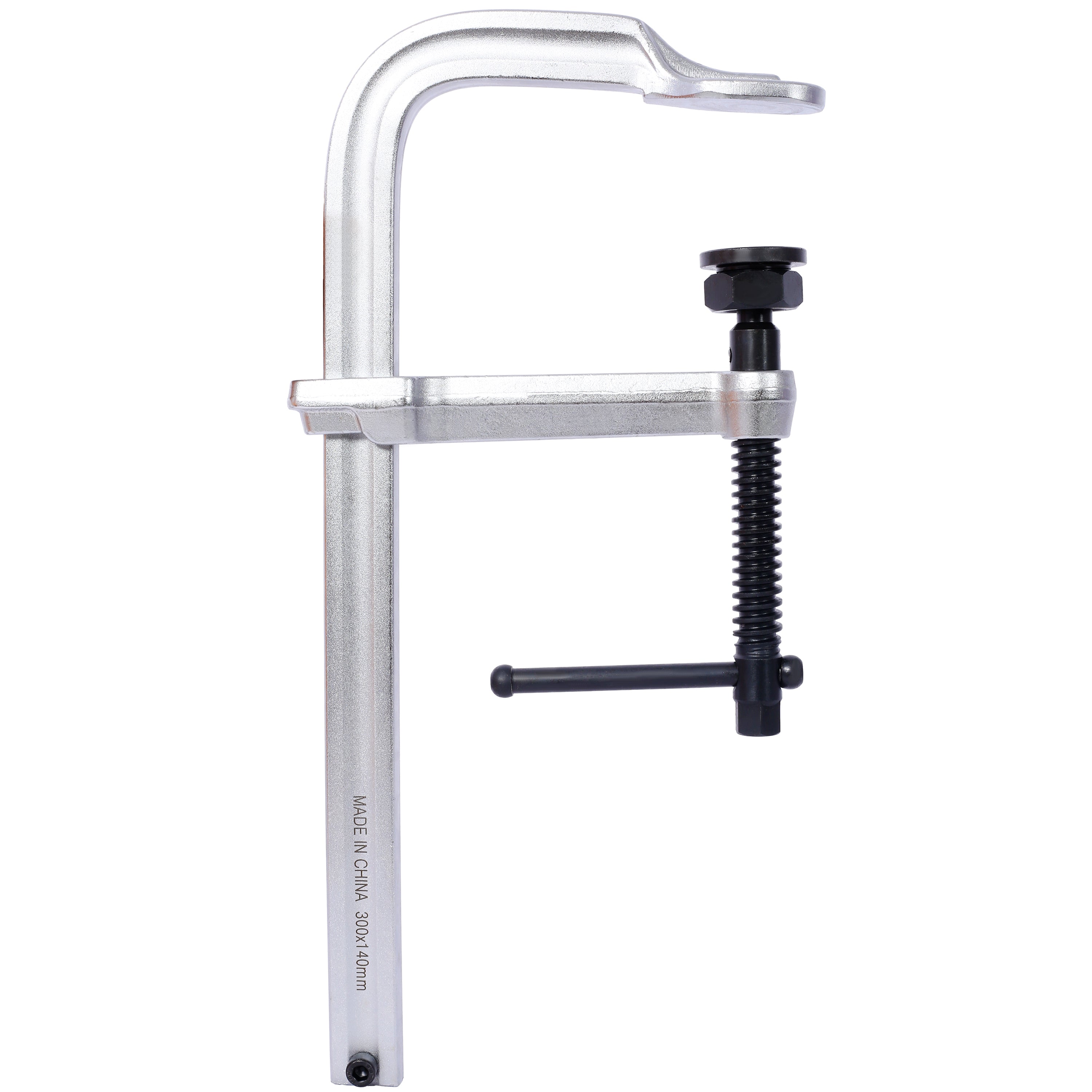 Heavy-Duty F-Clamp, Removable Swivel Pad, Deep Throat F Clamp 5-1/2', Heavy Duty Bar Clamp for Welding,12'x5 1/2'