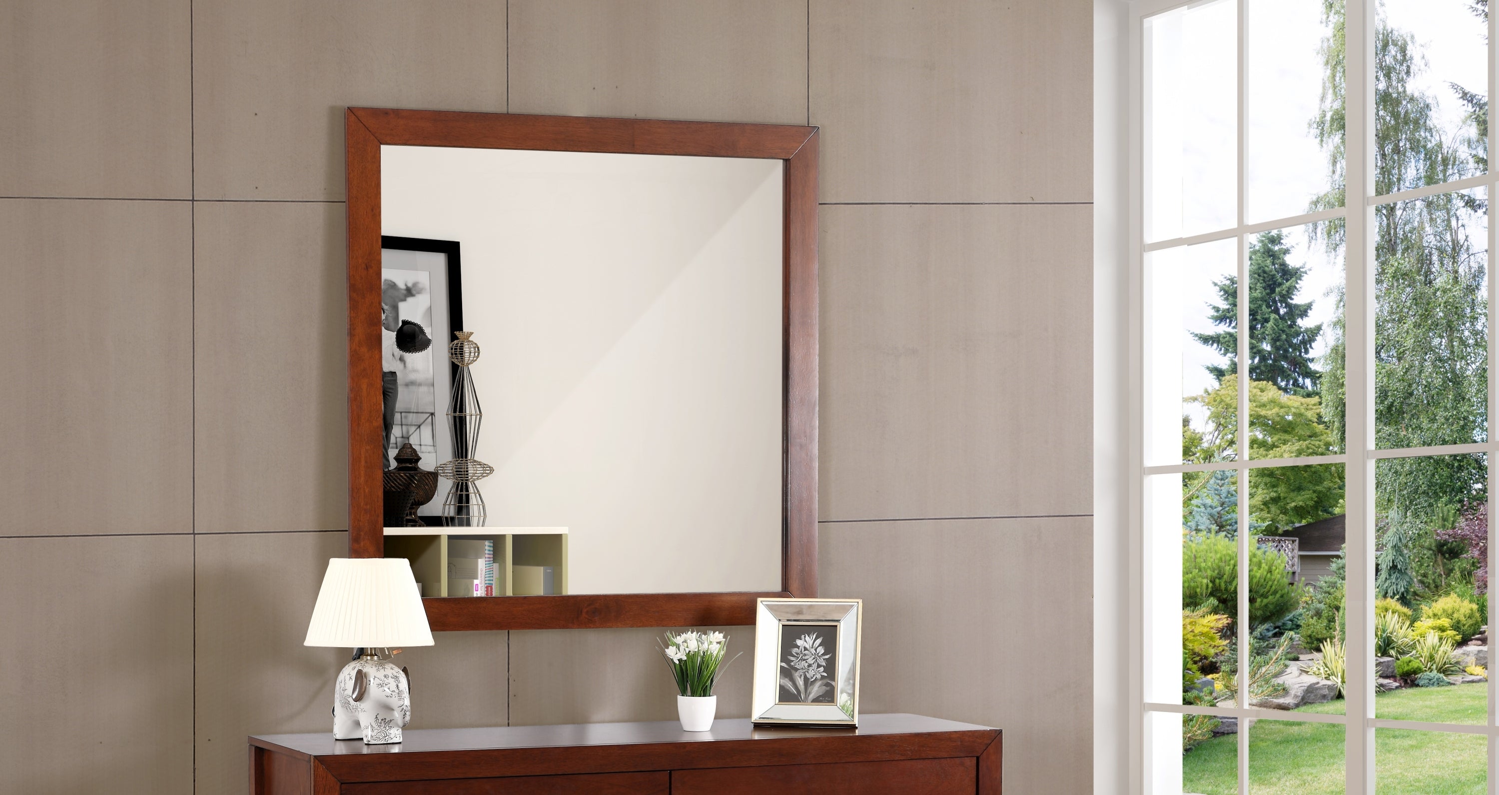 Burlington G2400-M Mirror , Cherry