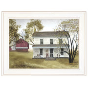 'Summer Afternoon' by Billy Jacobs, Ready to Hang Framed Print, White Frame