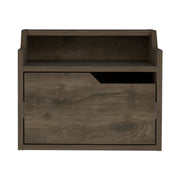 Floating Nightstand Chester, Bedroom, Dark Brown