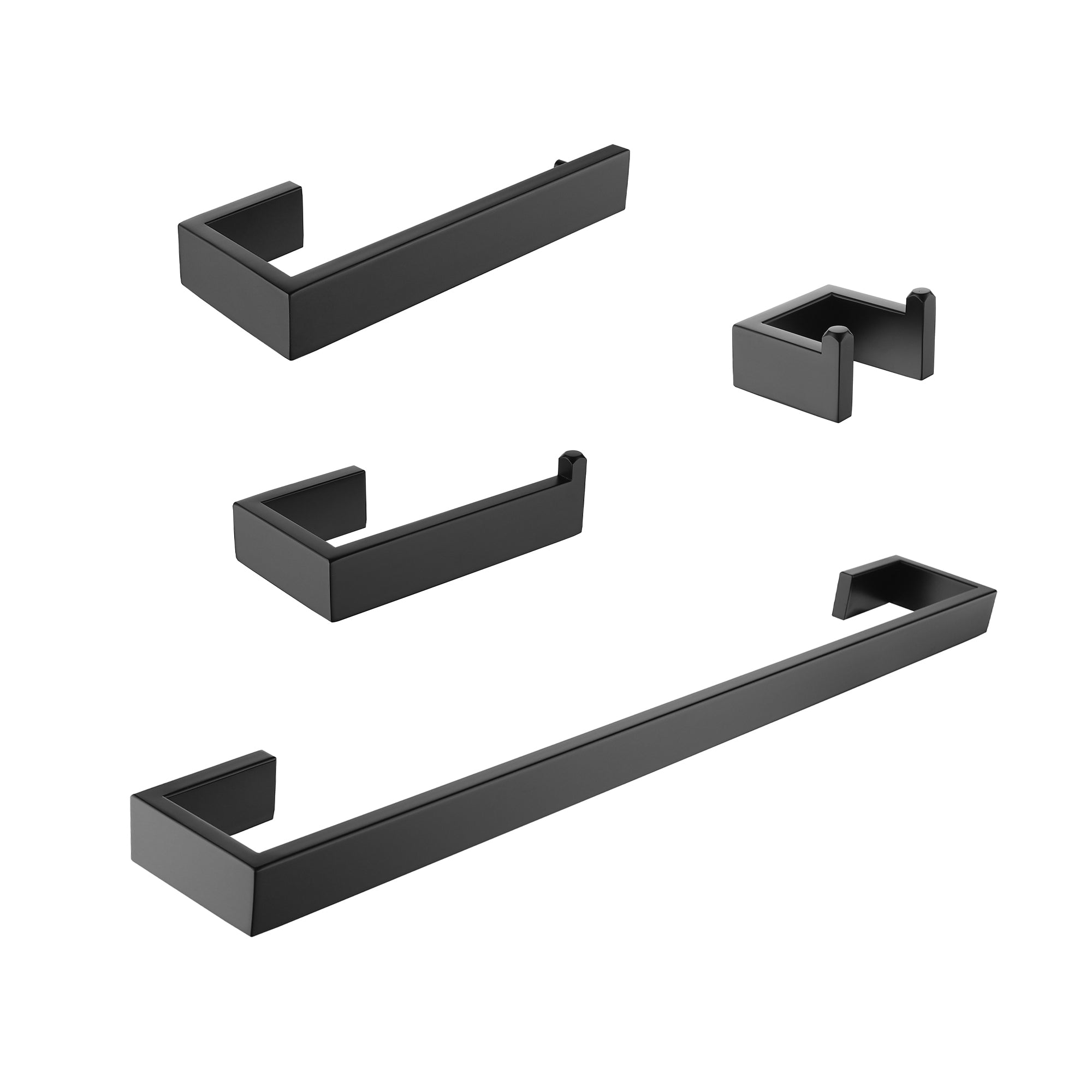 4- Piece Stainless Steel Bathroom Hardware Set