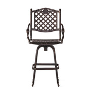 Cast Aluminum Bar Stool