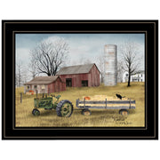 'Hayride' By Billy Jacobs, Ready to Hang Framed Print, Black Frame