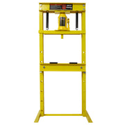 20 Ton Bottle Jack Shop Press, Bend, Straighten, or Press Parts, Install Bearings, U-Joints, Bushings, Ball Joints, and Pulleys,yellow