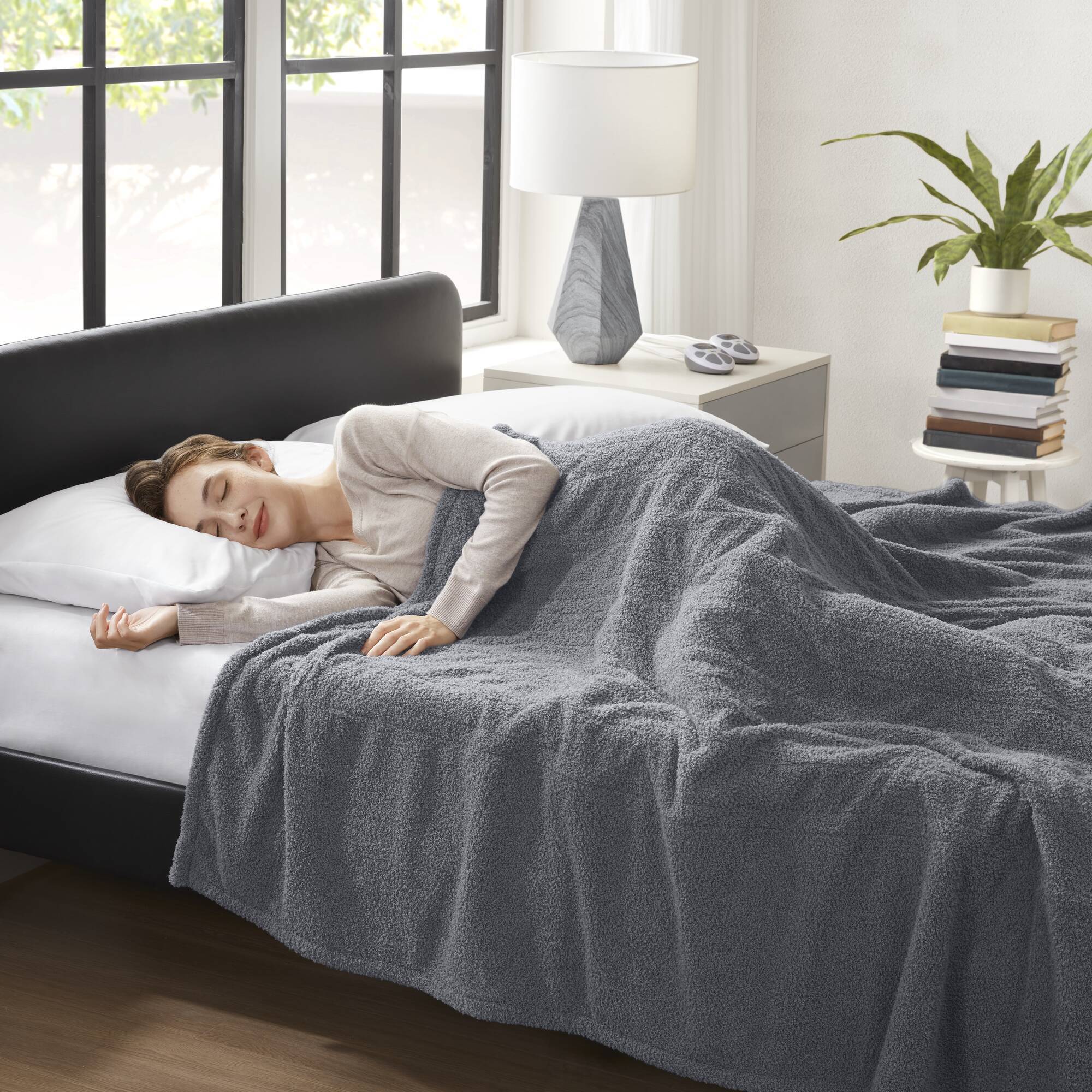 1 PCS King Blanket Grey